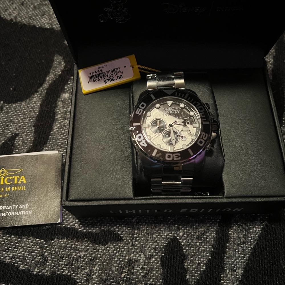 Limited Edition Mickey Mouse Invicta watch
